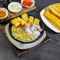 Cháo Sườn Đầy Đủ 